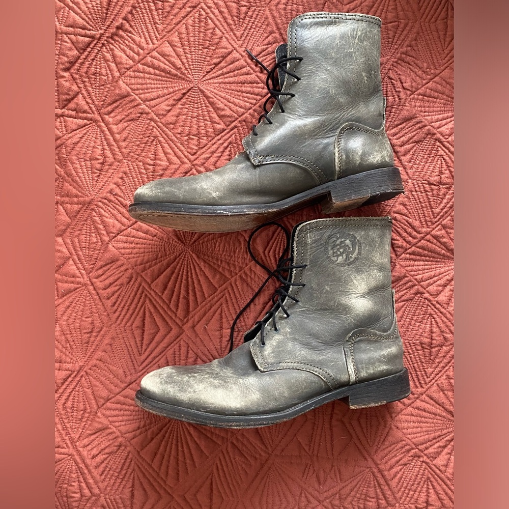 Leather Diese Boots